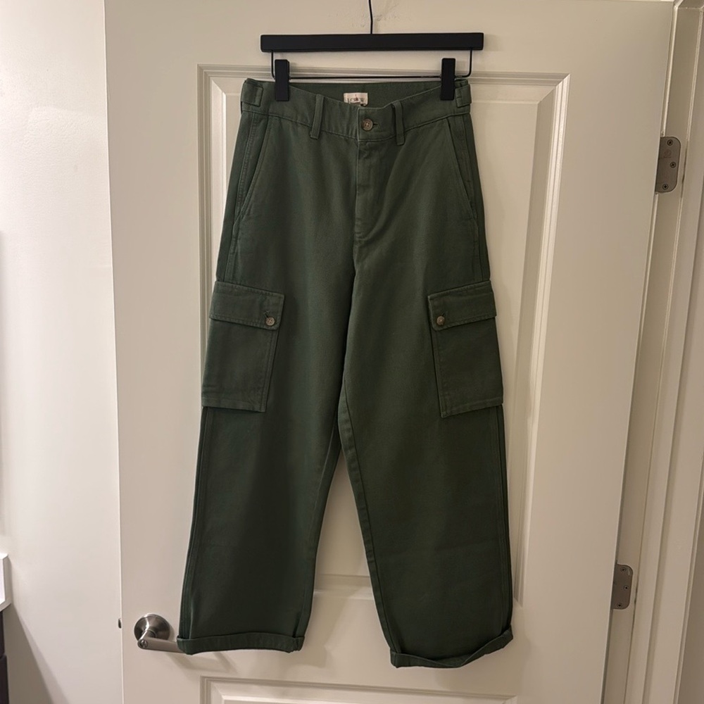 J. Crew Relaxed Cargo Pant in Heavyweight Twill